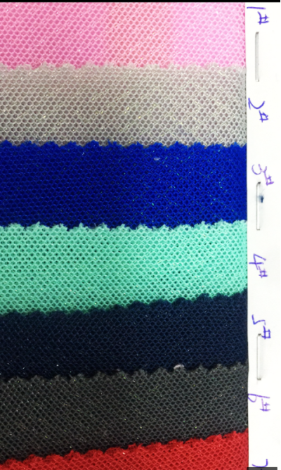 DG-XHFZ   普通280g  三明治網眼布   3D三層網布    100%滌綸   200-210（g/㎡)  54寸   精梳   硬網 挺身 粗網 細節-12